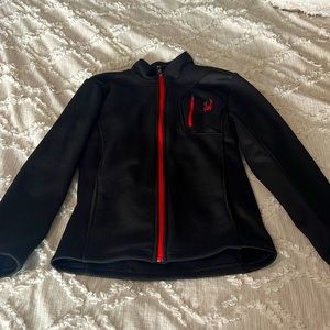 SPYDER Boys zip up sweater